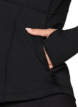 ALO YOGA凉感・UVカット 長袖レギンス風ジャケット ブラック M Amazon.co.jp: [アルファックス] レギンス UVプロテクトレギンス
