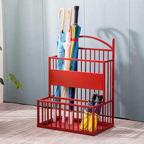 Porte-parapluies robuste 68X26X48Cm en acier durable pour réception de standing