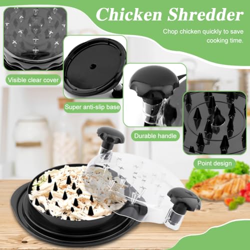 Ranjaner Triturador de frango, triturador de peito de frango, triturador de carne para peito de fran