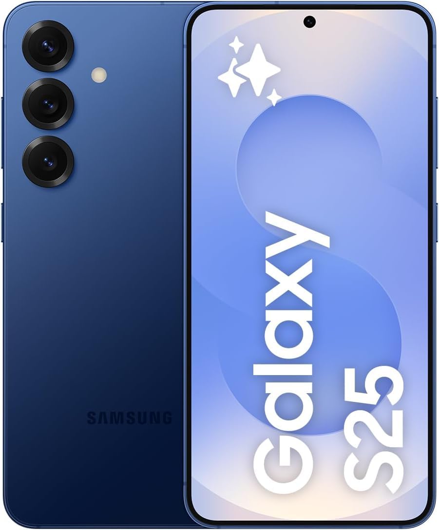 Samsung Galaxy S25 5G (128GB, Navy) – Unlocked Smartphone | 6.2