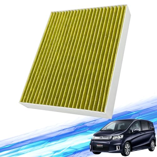 ホンダ フリードハイブリット GP3 2010.7- GB7 8 2016.9- 参考品番 80291-TF0-941 エアコン フィルター 活性炭入り PM2.5対応 脱臭 抗菌 防カビ 花粉 抗ウィルス 交換用 車用 特殊5層 2個セット WeCar