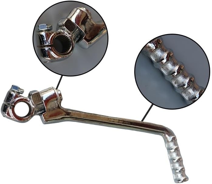 Motorcycle Kick Start Lever Motorcycle Pedal Kickstart Lever Starter Levers Universal For 50cc-150cc Pit Dirt Bike Off Road Motocross