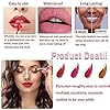 Blitzby-20-Pcs-Tattoo-Lipstick-Cigarette-Cotton-Swab-Lip-Stain-Portable-Non-Stick-Liquid-Lipstick-Long-Lasting-and-Waterproof-Lip-Tint-Multicolor Blitzby 20 Pcs Tattoo Lipstick Cigarette Cotton Swab Lip Stain, Portable Non-Stick Liquid Lipstick, Long-Lasting, and Waterproof Lip Tint. (Red)