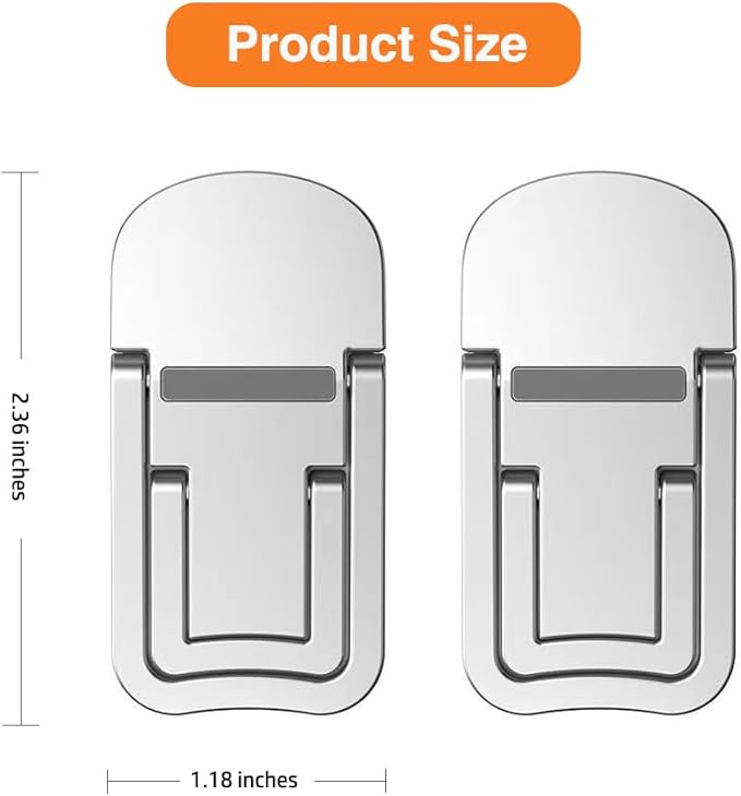 Soporte Plegable Metálico para Portátil, 2 Ángulos Ajustables miniatura 5