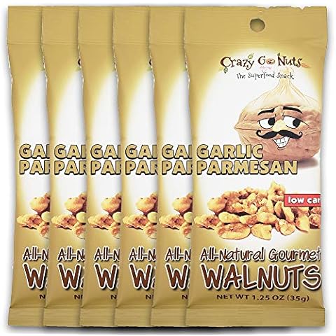 CrazyGoNuts Garlic Parmesan Walnuts Cover