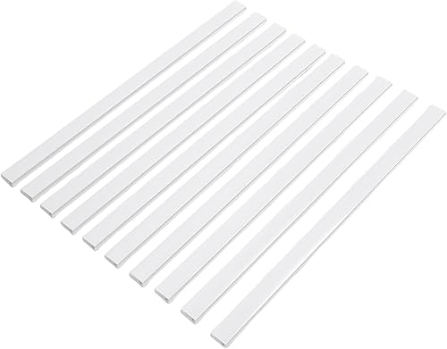 WALFRONT Wall Cord Cover Cable Hider Kit, for Ethernet Cables Or Copper Wires, No Screws or Drilling Required, 24x14mm, Paintable, UL94 V-0