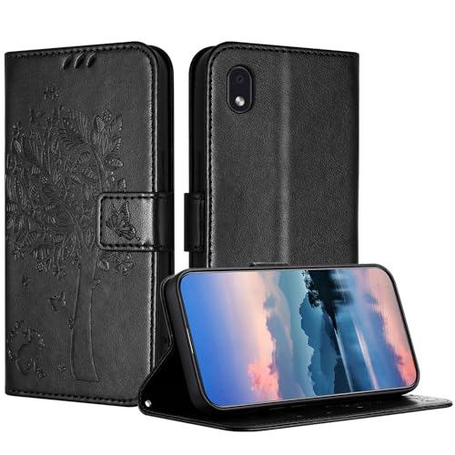 JayModCase Coque pour Samsung Galaxy A01 Core / M01, Coque Portefeuille Housse Cuir avec Porte Cartes et béquille Fermeture magnétique Étui pour Samsung A01...