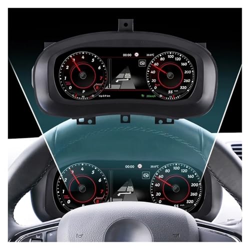 Panel digital LCD para Skoda Fabia 2008-2014 velocímetro 2