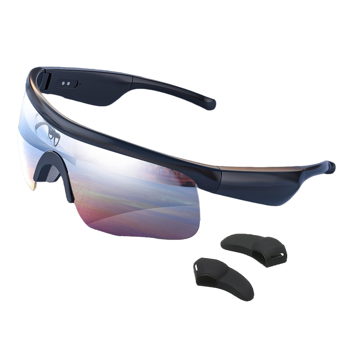 Bluetooth Polarized Sport/Cycling/Running Sunglasses for Men & Women,UV400 Wraparound Bluetooth Eyewear/Goggles with HD Open-Ear Speakers & AI Voice Assistant for Hiking Fishing & Scootering-image-28