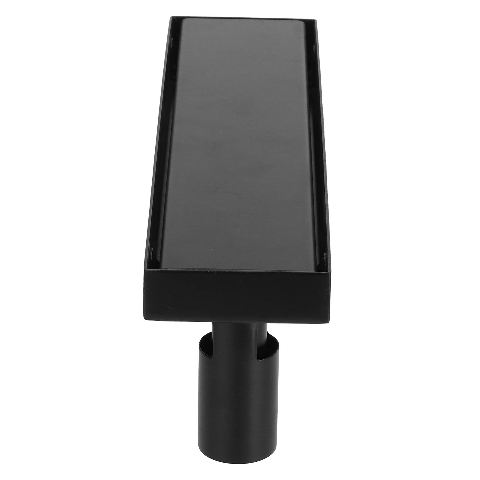 30 cm liniowy odpływ podłogi | 304 Stal nierdzewna matowa czarna prysznic | Długa - trwały drenaż łazienki/kuchni z wyjmowaną osłoną | Szybki projekt drenażu wody