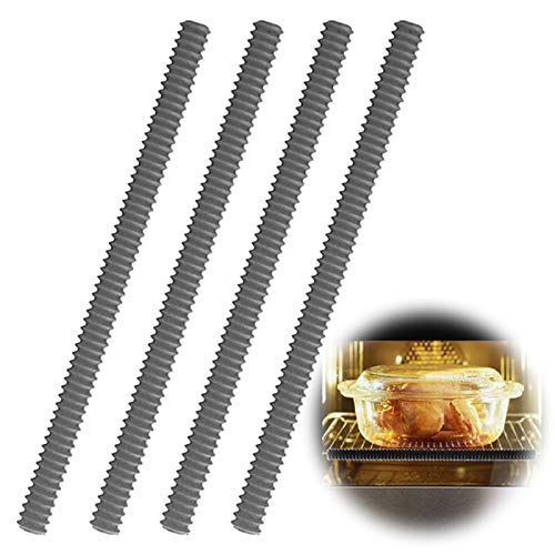 Cubiertas de Rejilla de Horno Protector de Rejilla de Horno de Silicona Resistente Al Calor Protector para Hornear Barbacoa Paquete de 4