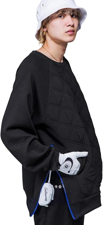 Amazon | [アンティカ] ANTIQUA GOLF×STCH キルトトップス レディース