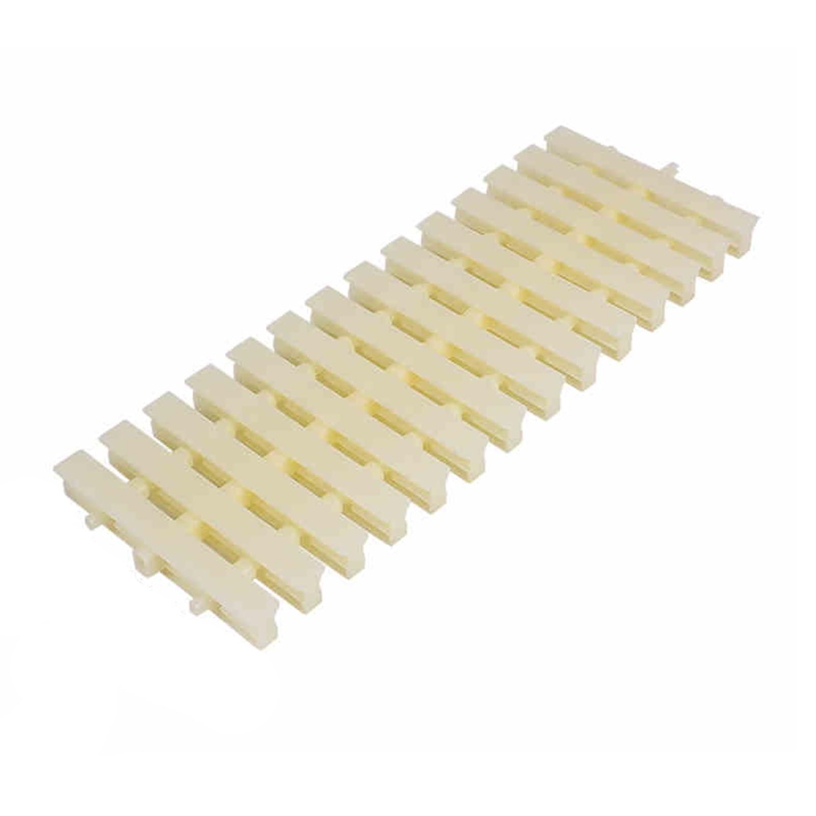 GJMSSMY Swimming Pool Drainage Grate - ABS Rectangle Overflow Grating for Driveways & Patios, Beige Color, 25x100cm, 20pcs - Efficient Water Drainage Solution