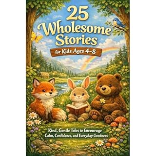 25 Wholesome Stories for Kids Ages 4&ndash;8 Audiobook By Harry Whitman cover art