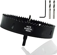 Vista 30 de Sierra perforadora Rannb de 3 pulgadas de diámetro para cortar agujeros en madera, plástico, paneles de yeso, metal delgado