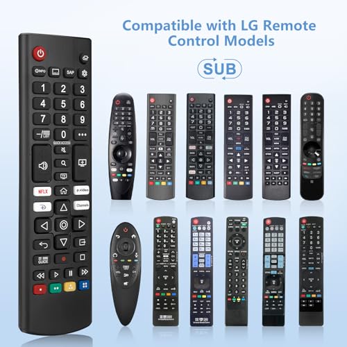 Image of Universal Remote for LG Smart TV Remote Control Replacement (2017-2026)