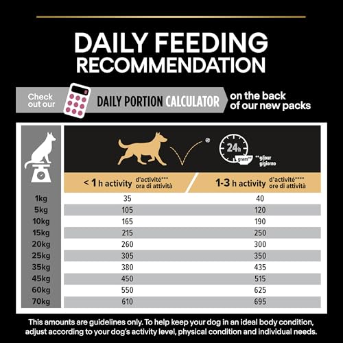 Pro Plan PURINA PRO PLAN Medium & Large Adult 7+ Sensitive Skin, Hundefutter trocken, reich an Lachs, 1er Pack (1 x 14 kg)