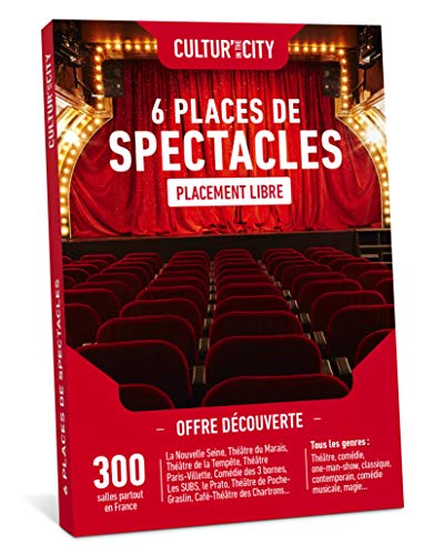  Cultur'In the city Coffret Cadeau - 6 Places -...