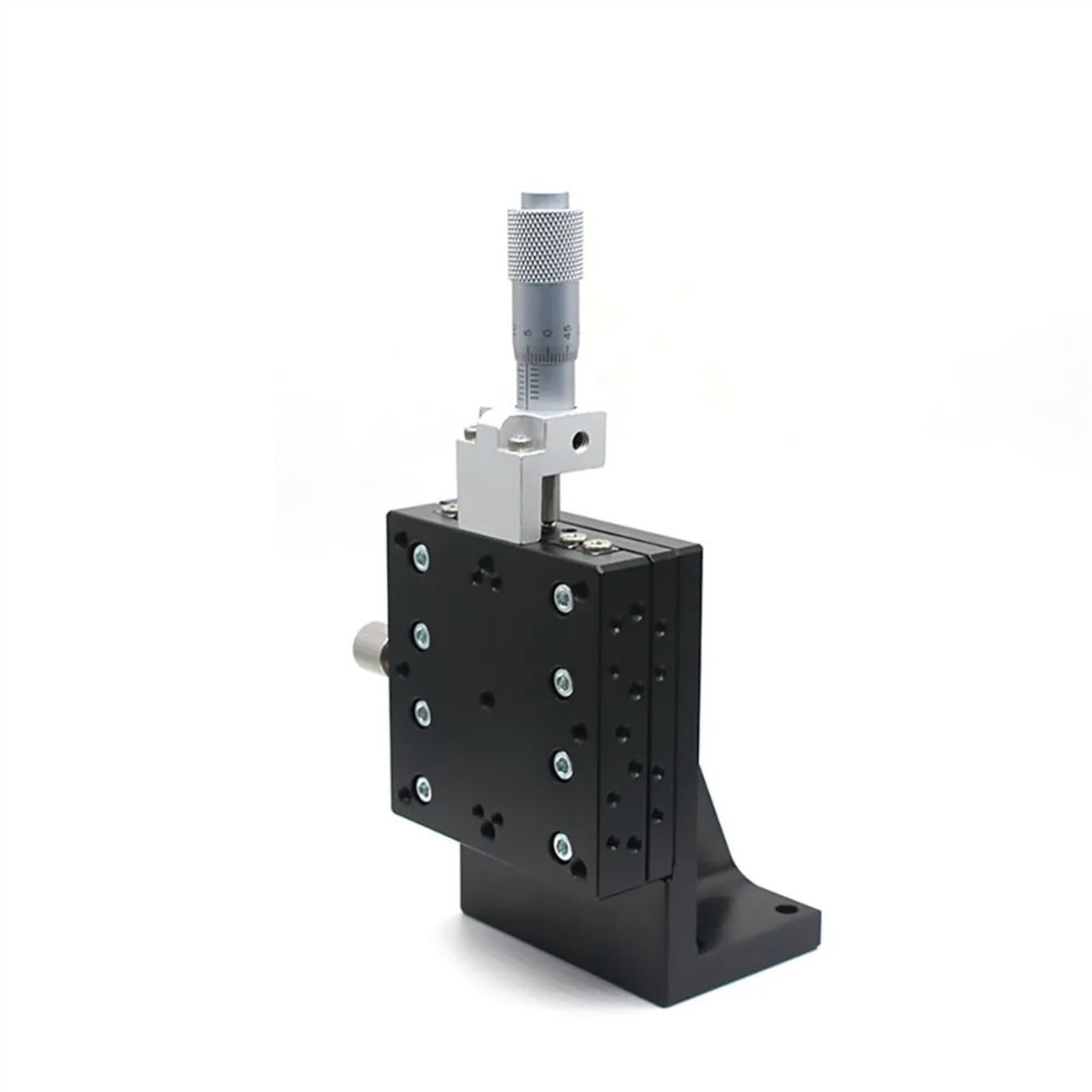 YFBCMXSKG Roller Table LV60 Z Axis 60 * 60mm Sliding Table Manual Displacement Vertical-Lift Fine Tuning Platform Cross Roller Guide Linear Stage Sliding