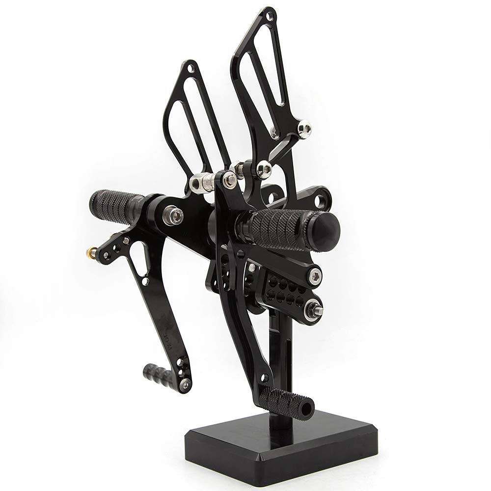 Amazon.com: CNC ZX6R 09-20 Motorcycle Adjustable Rearsets Foot
