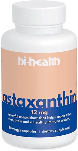Hi-Health Astaxantina 12mg (60 Cápsulas)