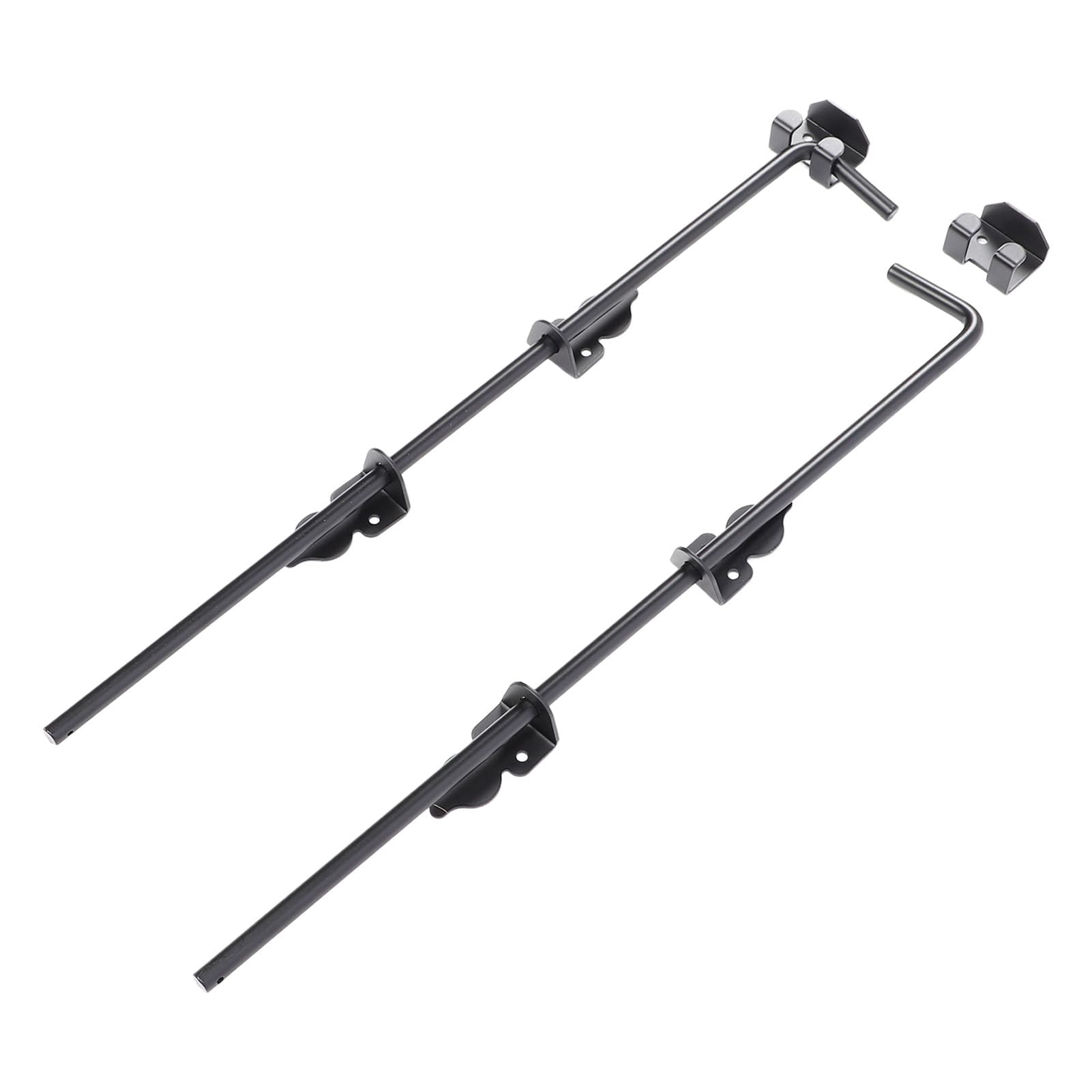 Barre de Porte, 24 Pouces Acier Noir