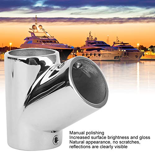 Wosune Três elos, Marine Three Links sem corrosão 60 graus para navio (25 mm)
