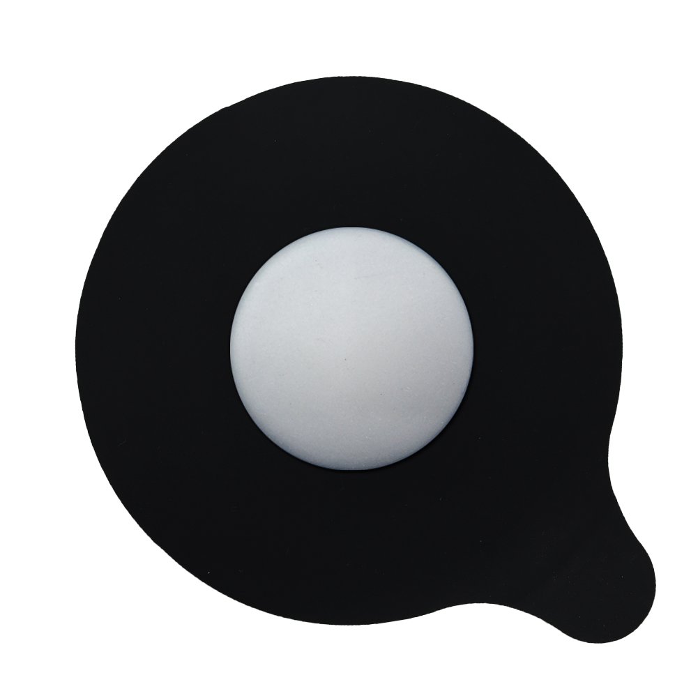MIBOW Bathtub Drain Tub Stopper Silicone Black