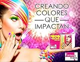 Fantasy Nails Sinaloa - Fosforecente - Neon Acrylic Powder - set of 6 Works with dip System