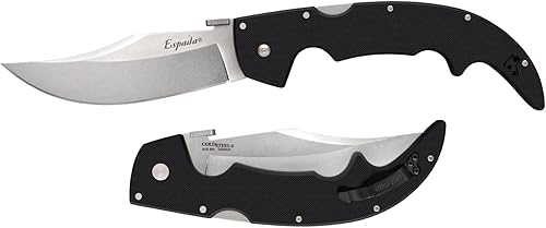 Miniatura 2 de Cold Steel Espada Series - Cuchillo plegable con cierre de tres puntas y clip de bolsillo Espada Grande, Espada XL, G-10 Espada Grande, G-10 Espada