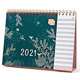 EINE ATTRAKTIVE ERGÄNZUNG FÜR JEDEN ORT – Dieser farbige frei stehende Kalender sieht überall gut aus. Er misst 20 x 26,5 cm und nimmt somit nicht unnötig viel Platz auf dem Schreibtisch ein.