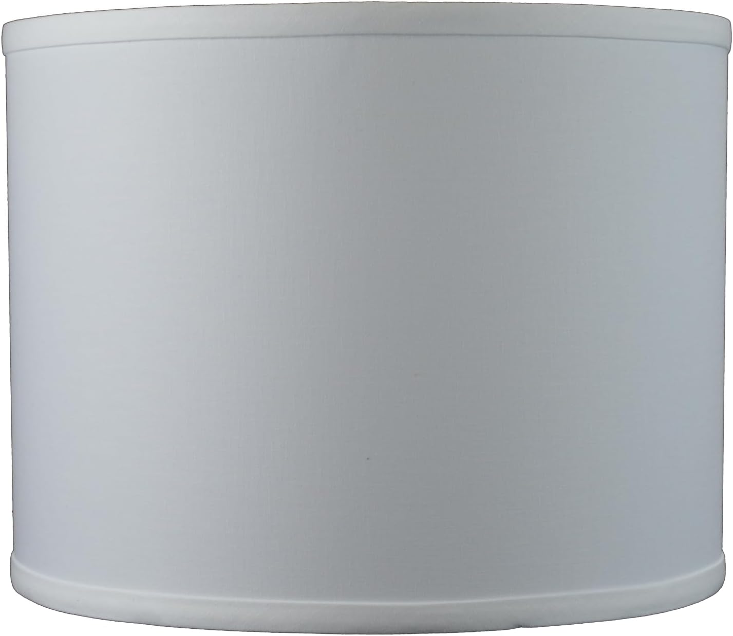 FenchelShades.com 13" Top Diameter x 13" Bottom Diameter 10" Slant Height Lampshade USA Made (White)