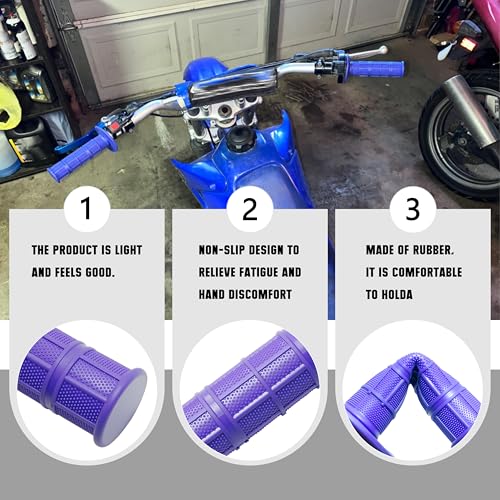 Image of Motorcycle Throttle Assembly,7 /8 inch Quick Twist Throttle Grips with Throttle Cable Aluminum Alloy Universal for CRF KLX SSR TTR 110 125 150 250cc Dirt Pit Bike ATV Mini Bike