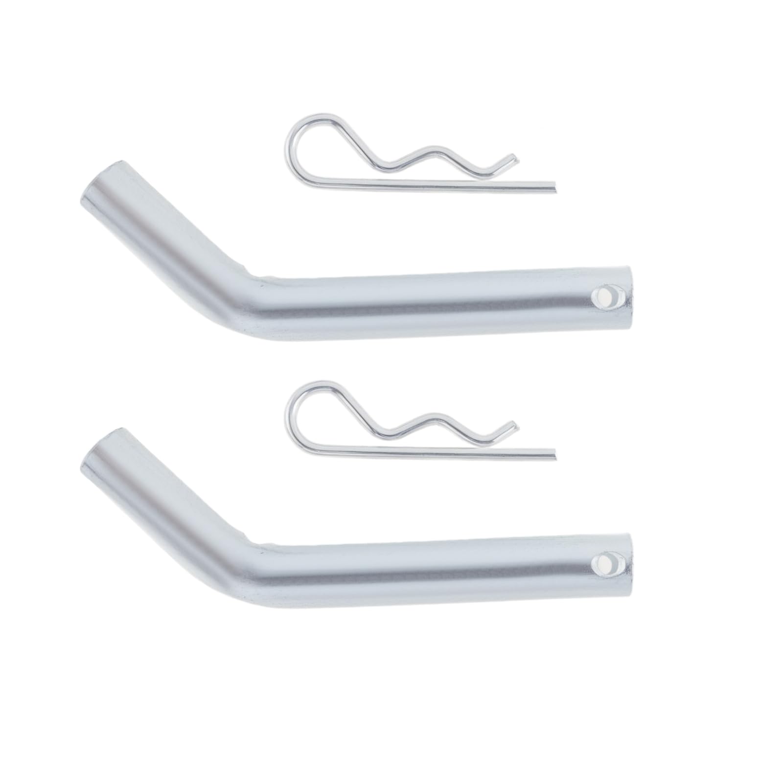 The Lord of the Tools 2 Pack Trailer Hitch Pin and Clip Replacement Part Steel Tow Bar Pin 5/8 Inch(15.8mm) Diameter Suitable for 2 or 2-1/2-Inch Receiver