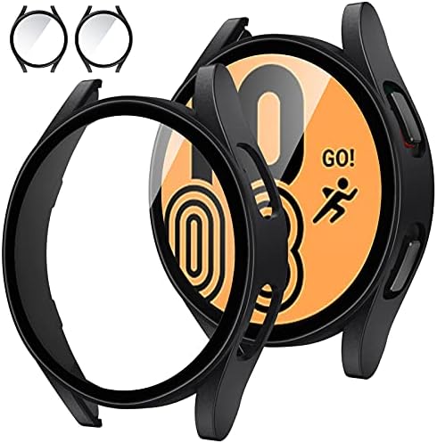 Tensea 2Pack for Samsung Galaxy Watch 5/4 Screen Protector Case 40mm