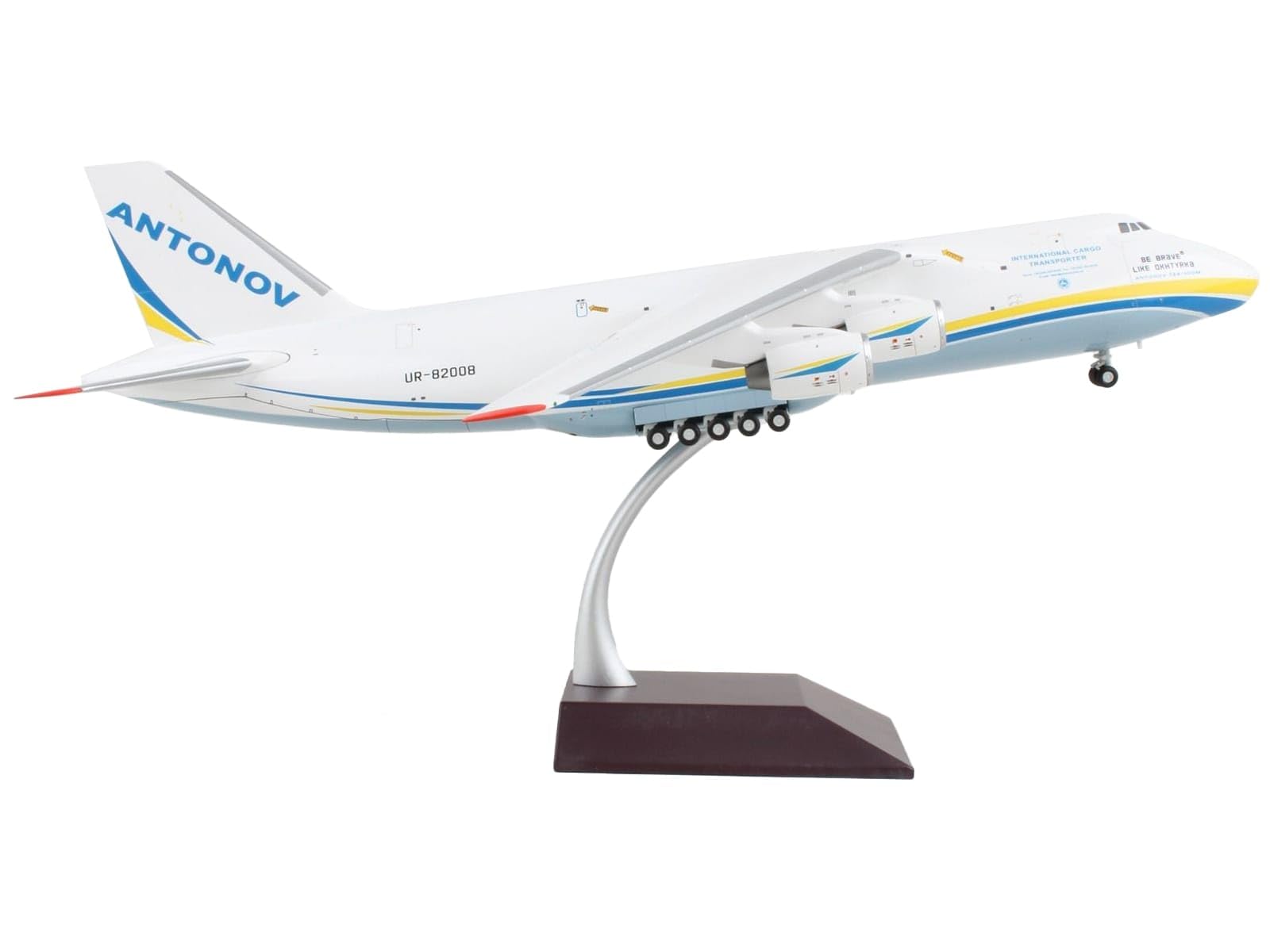 航空機・ヘリコプター 85 ANTONOV AN-124 1/400 Gemini Jets An-124-100 Ruslan 1:400 Diecast Model - GeminiJets GJ-GJVDA1942