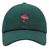 JPAK Hot Air Balloon Premium Dad Hat Embroidered Cotton Baseball Cap Cute