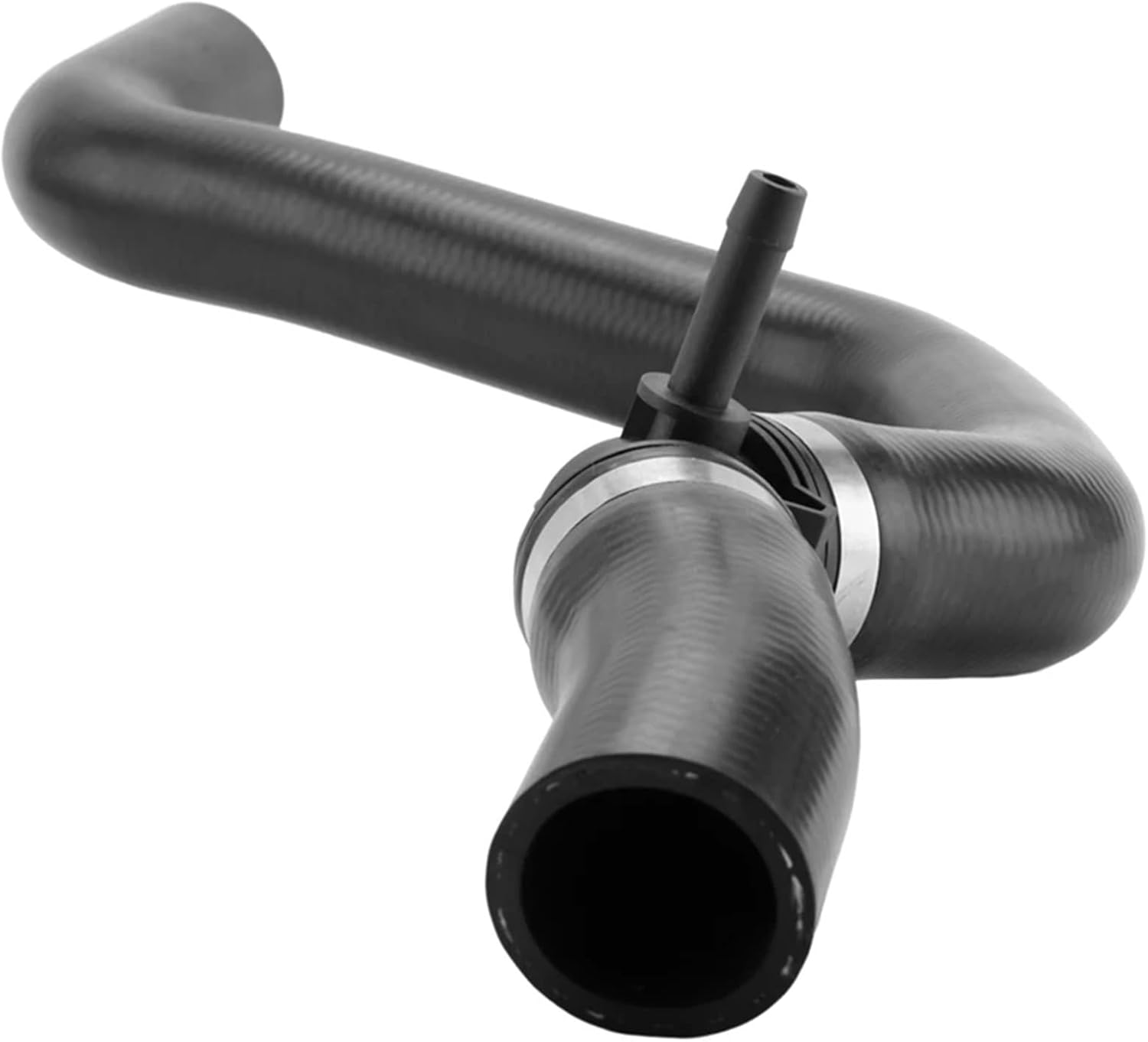 [Replacement] 1 Piece Engine Radiator Upper Coolant Hose Tube HG9Z8260A for Ford for Fusion for Titanium, Black