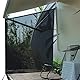 Dulepax Wohnmobil View Blocker Sonnenschutz, universeller RV Markisen Sichtschutz Bildschirm, 2,5 m x 2,1 m, mit kompletten Kits.