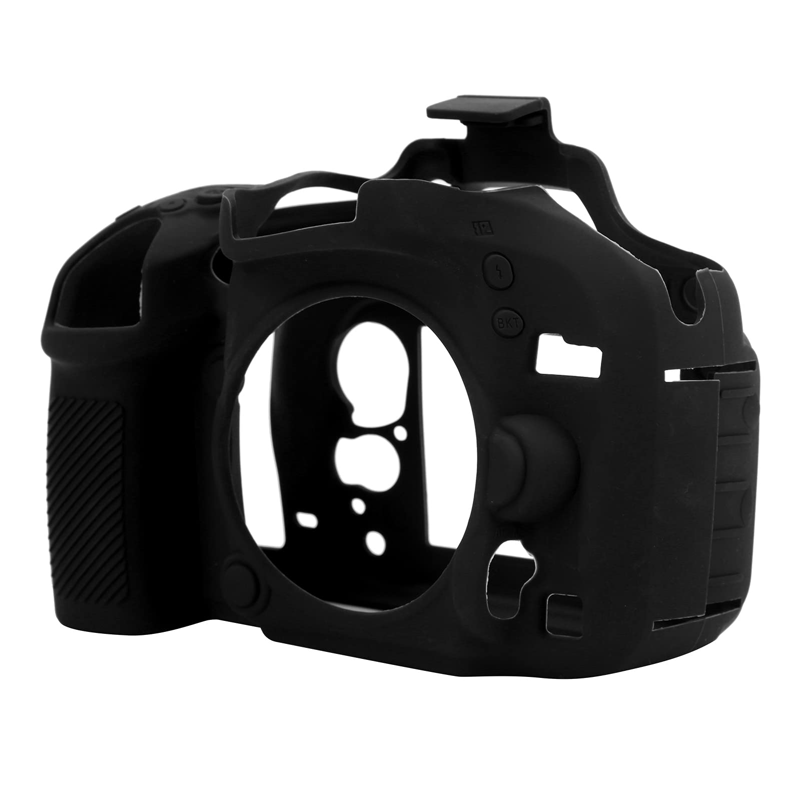 Cryfokt Kamera-Silikon-Schutzhülle, Dehnbare, Weiche Abdeckung für D600/D610, Verhindert Kratzer, Stöße, Staub und Schmutz, für Outdoor-Fotografie-Enthusiasten (Black)