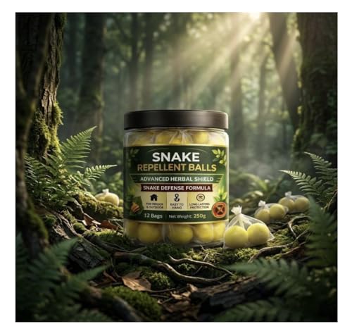 Image of Herbal Snake Repellent Balls for Indoor & Outdoor Use | Natural Long Lasting Snake Deterrent Sachets for Home, Garden, Farm & Warehouse | Easy-to-Use Pest Control Formula (2)