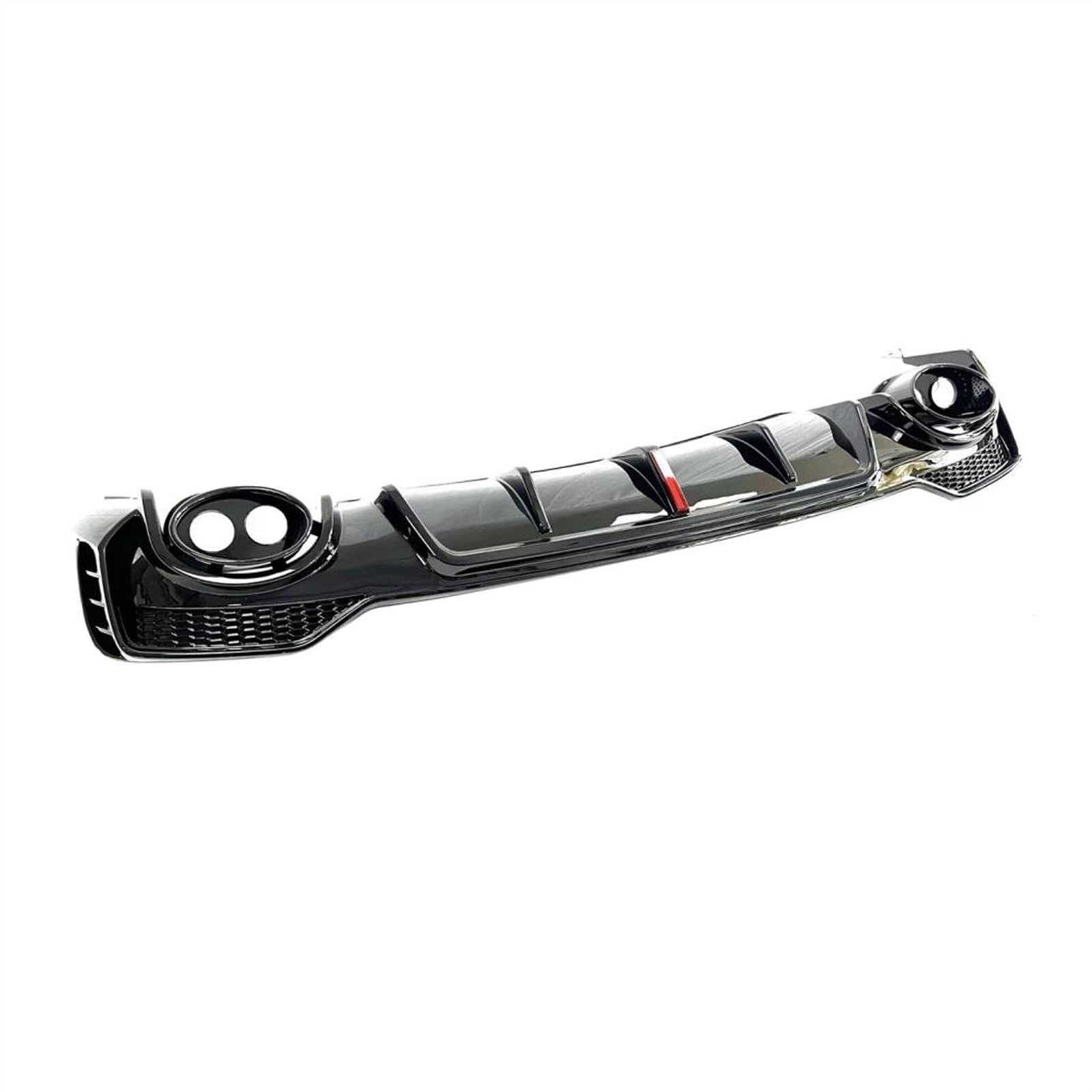 Dyfuzor Tylnego Zderzaka Spoiler Z Końcówkami Rury Wydechowej Dla Q3 Sport 2021 2022 Tylny Rozdzielacz Samochodu Dyfuzor Usta Osłona Deflektora samochodowy zderzak Splitter dyfuzor