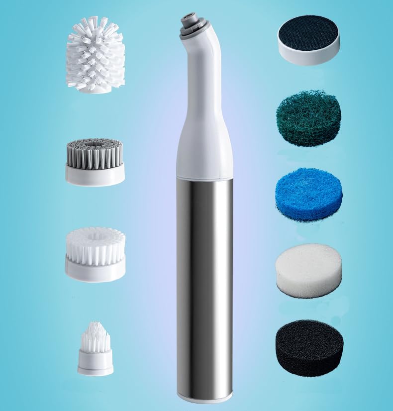 WITFAMILY Elektrische Reinigungsbürste Wiederaufladbarer...