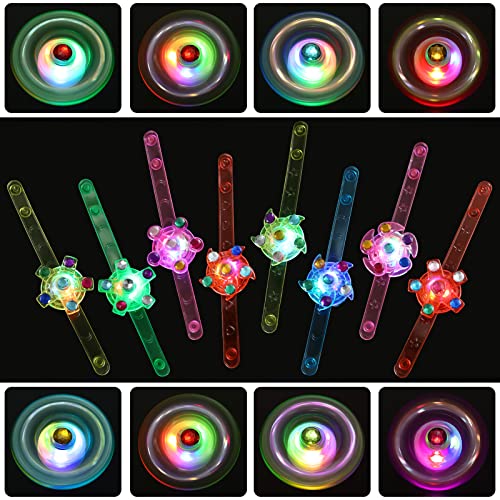 20 Packs Party Favors For Kids 4-8-12, Led Light Up Bracelet, Glow In The Dark Party Supplies, Birthday Goodie Bags Treasure Box Toys Classroom Prizes Box Toys Return Gifts For Teens Girls Boys #TOP1