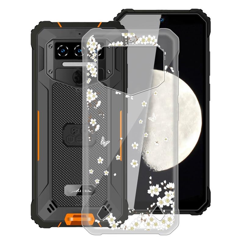 KJYFOANIPhone Case for Oukitel WP23 Pro (6.52"), Shockproof Bumper Soft Cover Shell, [Ultra-Slim Stylish X Anti-Yellowing] Protection Case for Oukitel WP23 Pro, for Women/Girl - Blooming