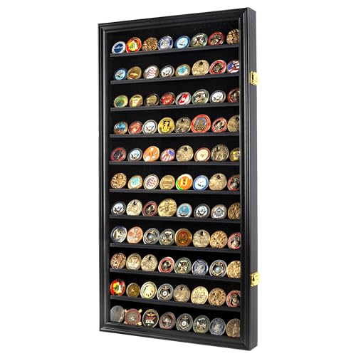 DisplayGifts Military Coin Case