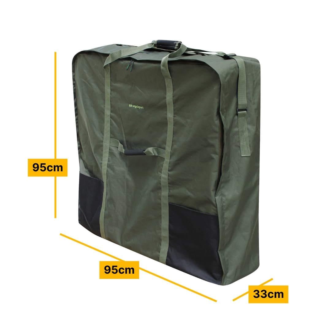 MK Bedchair XXL - Borsa per il trasporto da pesca, extra grande, resistente e impermeabile, perfetta per un trasporto sicuro e comodo