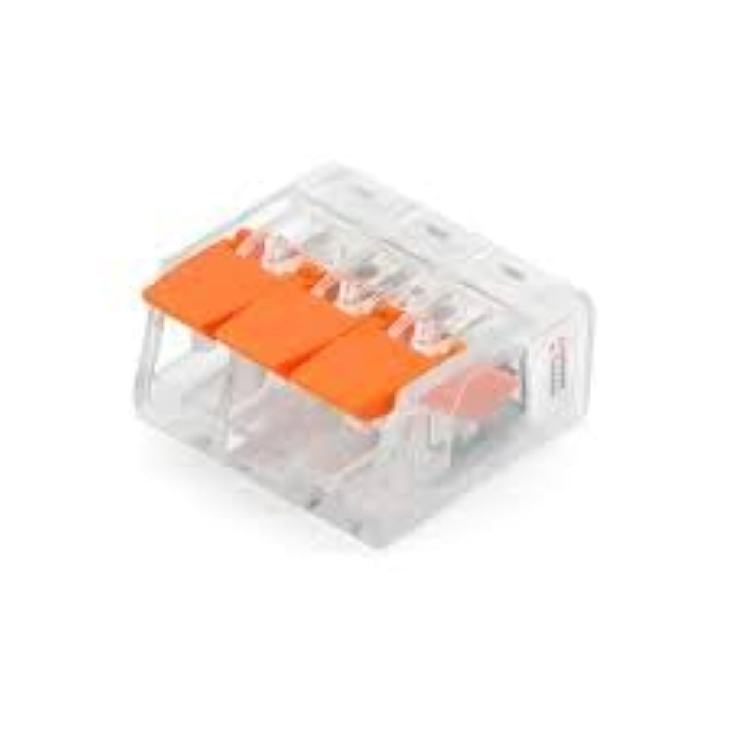 KNPClear compact wiring connectors, typically sold in packs of 2, are essential electrical components used for safely and securely connecting or splicing wires.