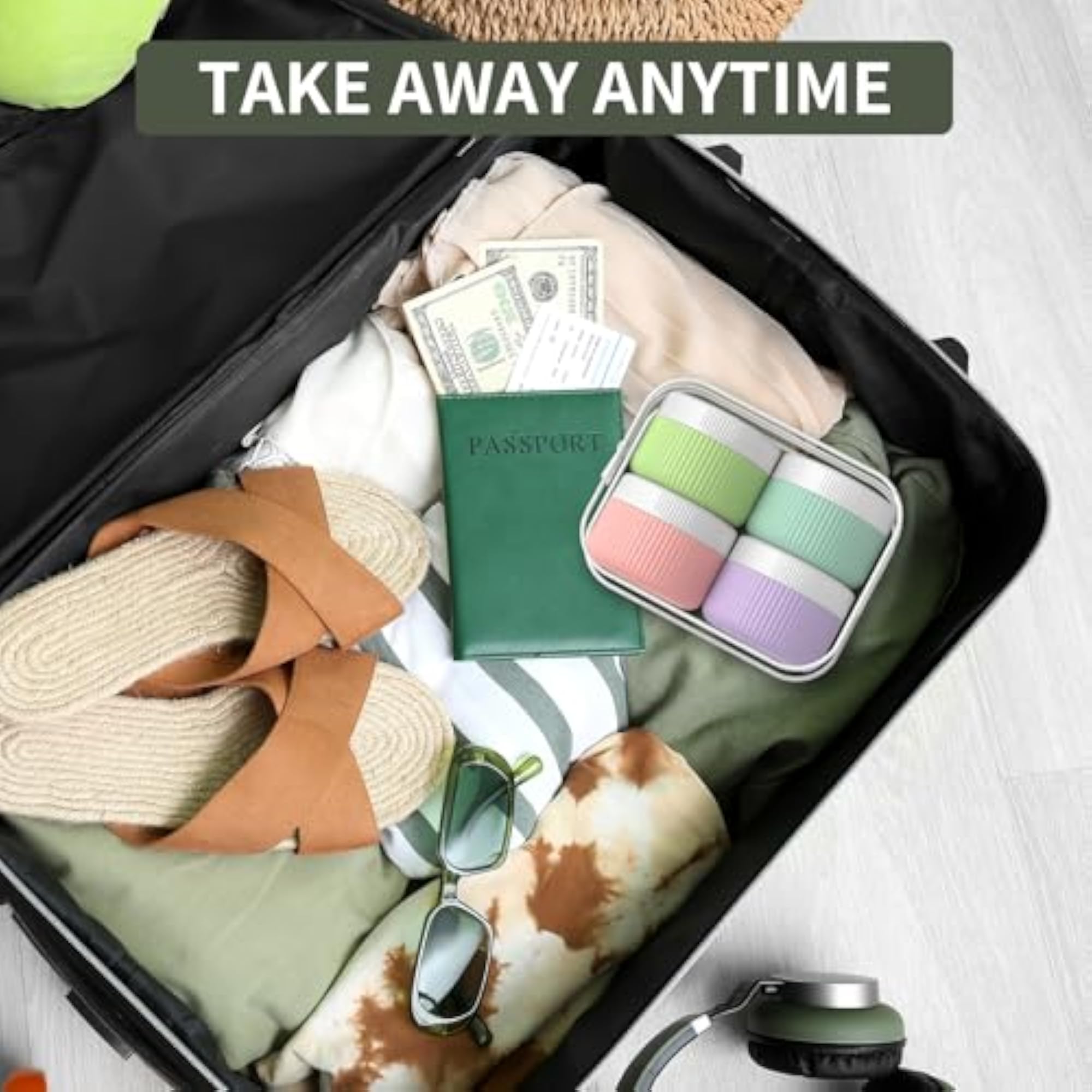 Travel Containers for Toiletries, TSA Approved