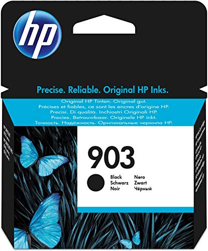 HP 903 Cartouche d'Encre Noire Authentique (T6L99AE) pour HP OfficeJet 6950, HP OfficeJet Pro 6960 / 6970